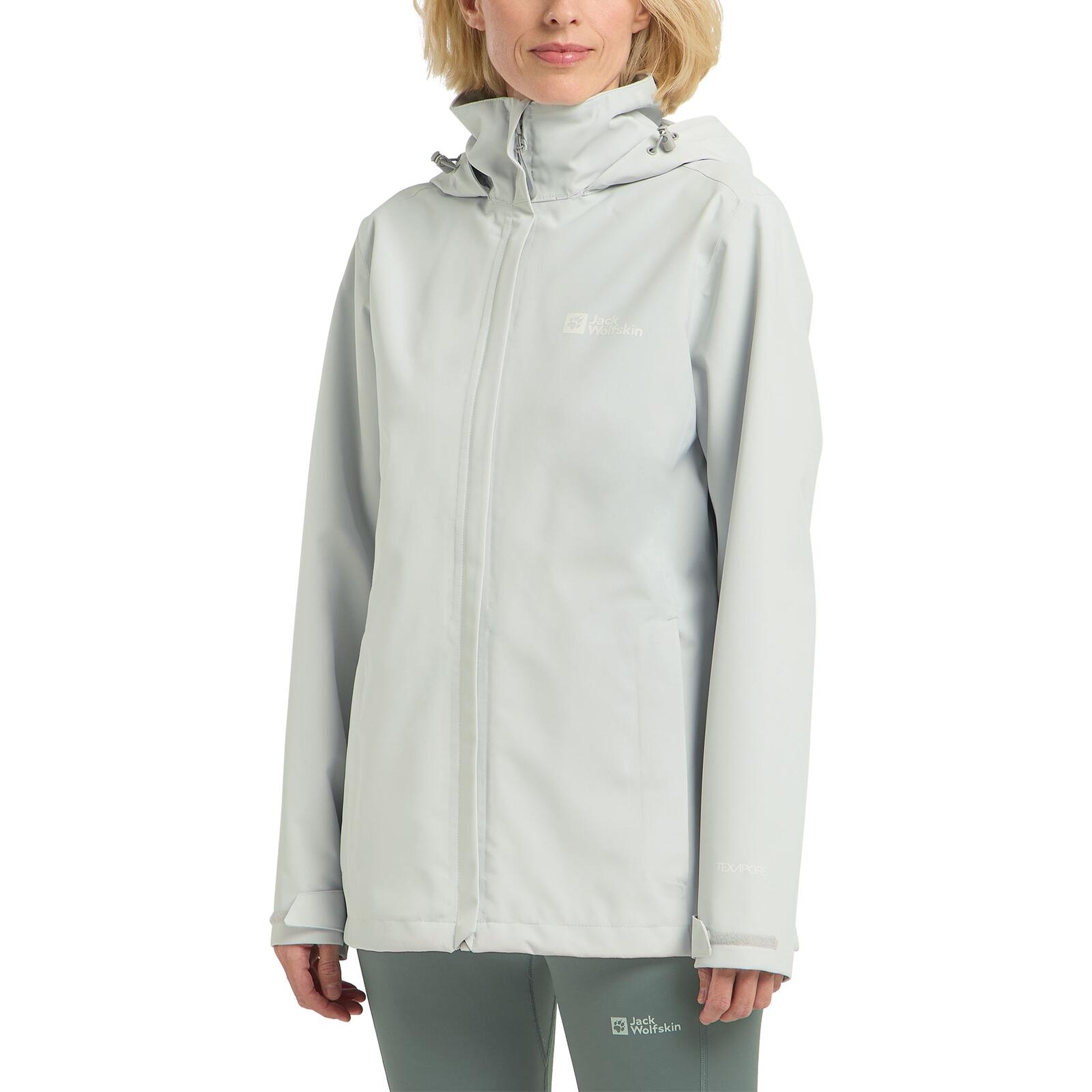 Regenjacke wasserdicht atmungsaktiv Damen - Regenjacke Trailtime 2l Jkt W 5/7