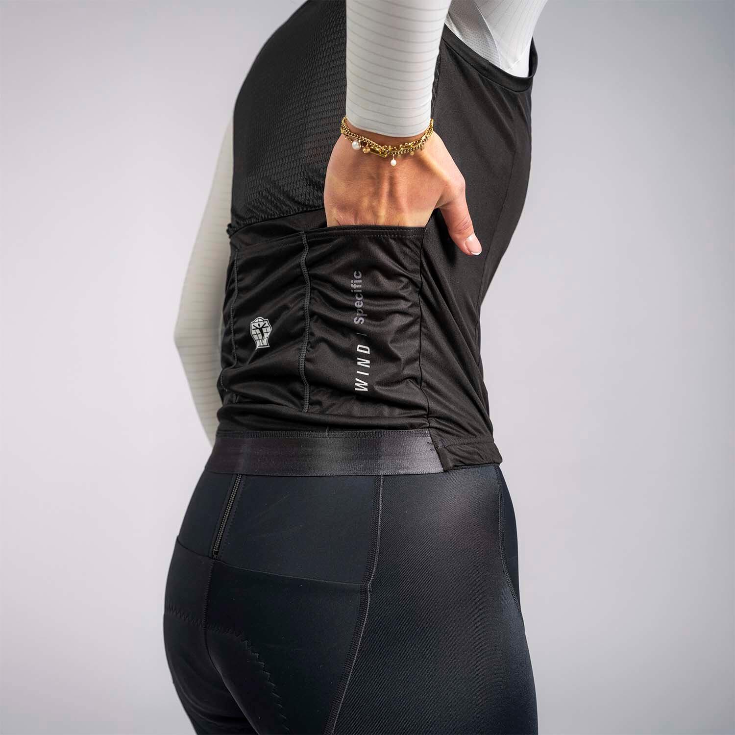 Maglia Ciclismo per Donna - Senza Maniche - Eclipse Black - Icon 3/5