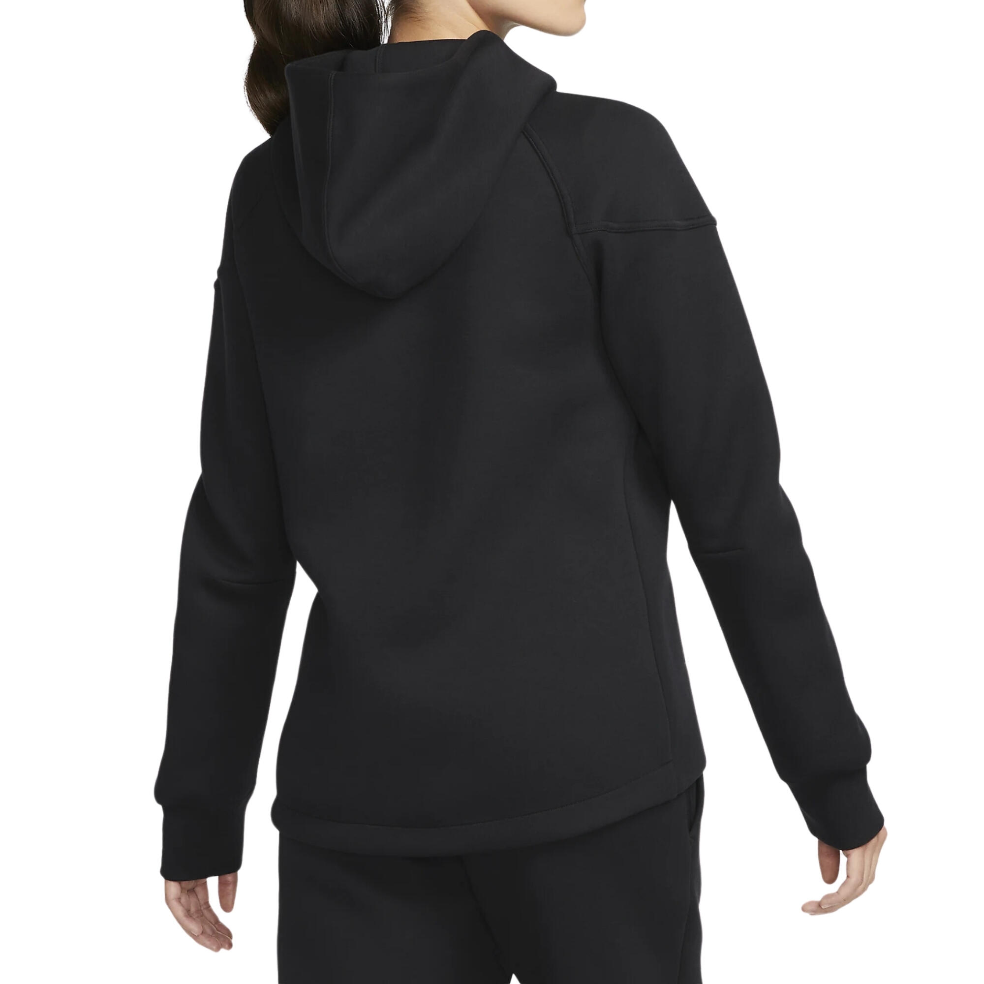 Sweat à Capuche et Zip Tech Fleece Windrunner Noir - FB8338-010 2/4
