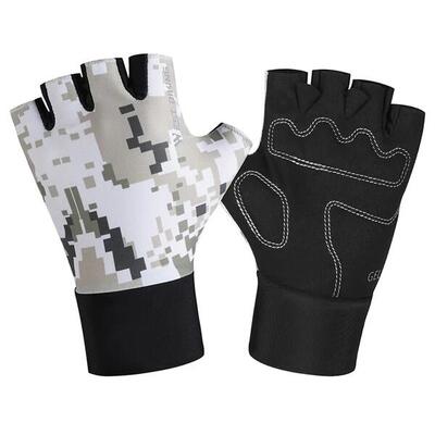 Zomerse kinderen fietshandschoenen met halve vingers. antislip