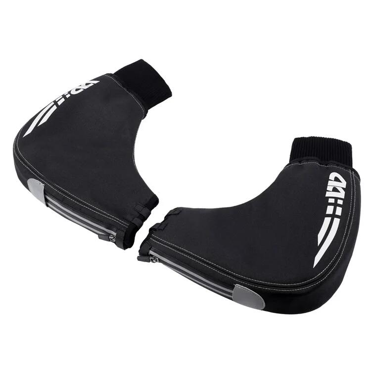 Gants de cyclisme de sport   c chauffe-mains thermique pour vélo - Noir 5/5