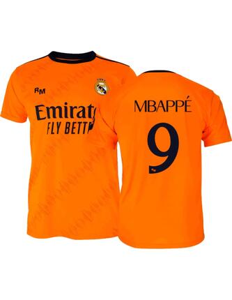 Koszulka kibica Real Madryt 2024-25 Premium Second Number - Mbappé - 9