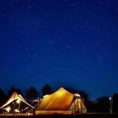 5m x 4m Stove-Ready Proban® Cotton Canvas Bell Tent | Decathlon