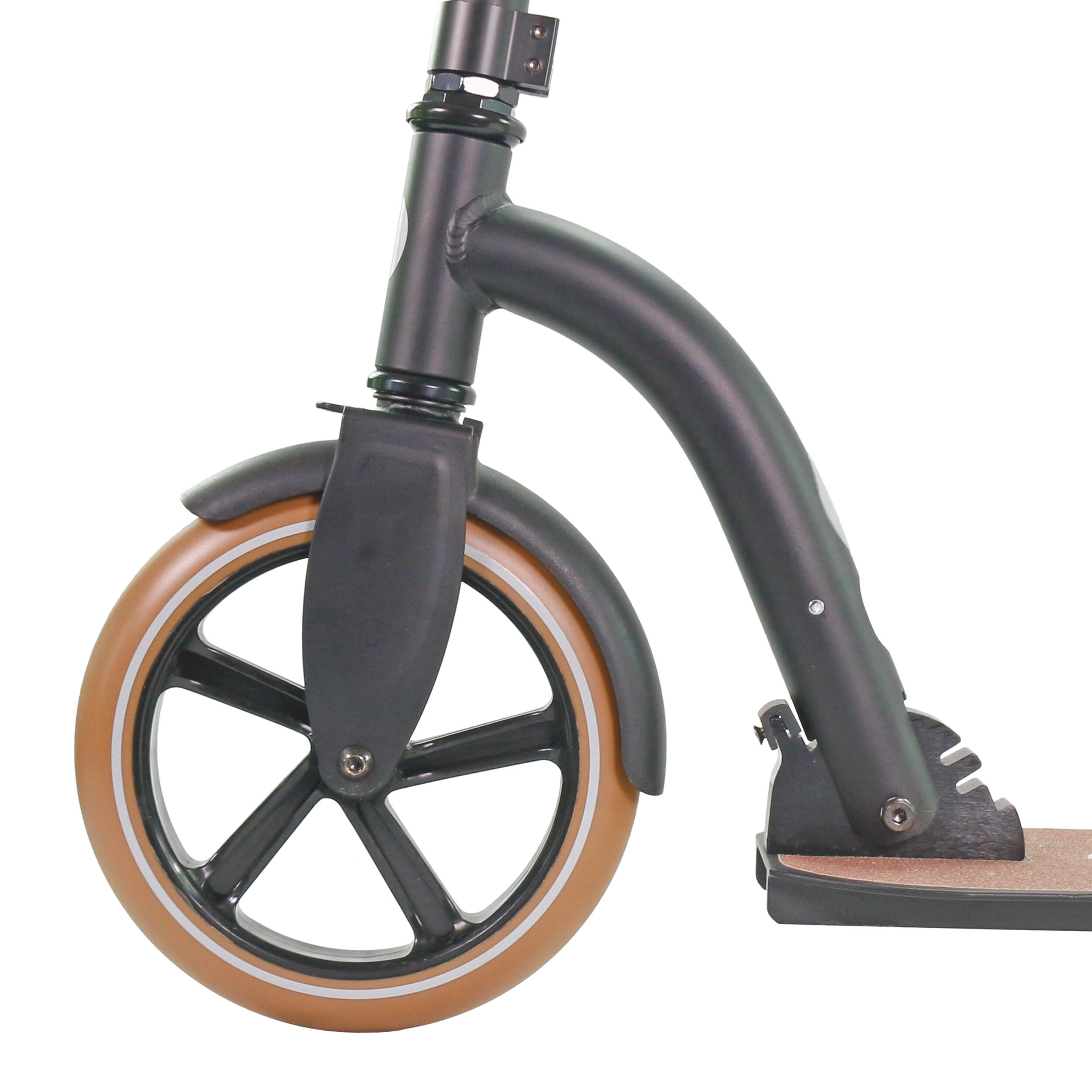 Best Sporting 30472 Vintage Klapp-Scooter 230/180 matt schwarz Roller 3/7