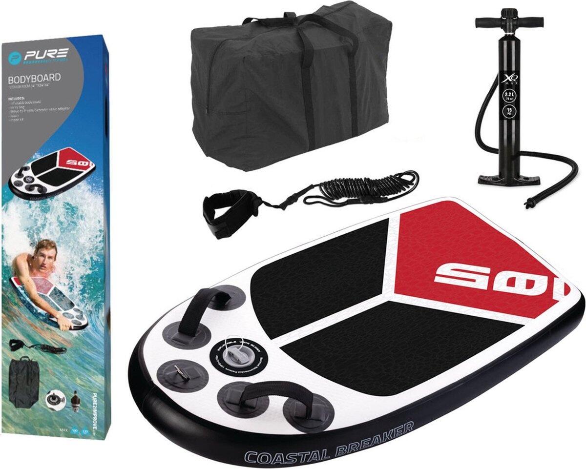PURE2IMPROVE Pure4fun Bodyboard opblaasbaar