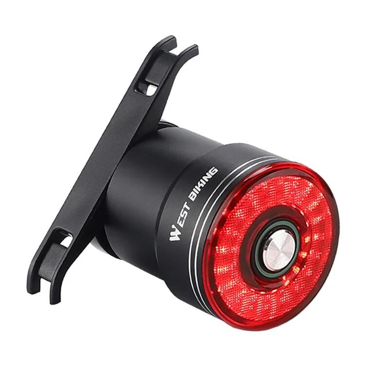 Smart Bike Rücklicht, Bremssensor - Rot/Flach 2/7
