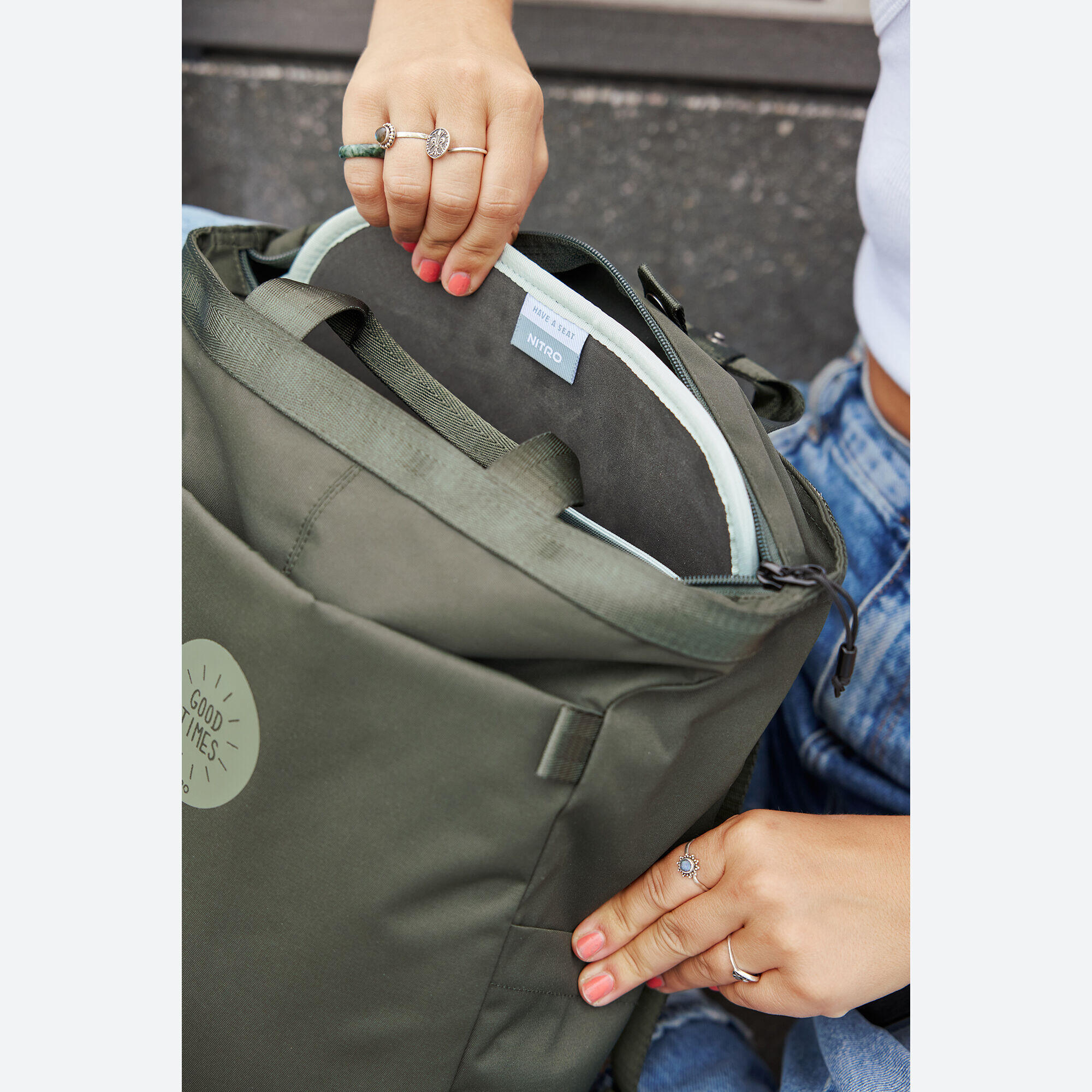 Damen Rucksack mit Laptopfach Mojo 4/5