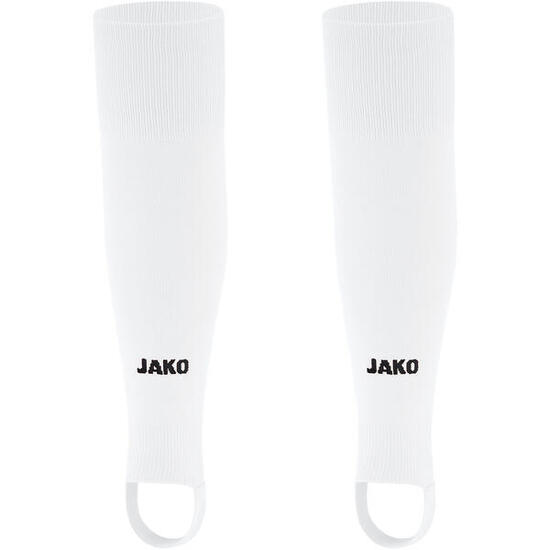 Jako Glasgow 2.0 Chaussettes de football sans pied - Junior, blanc