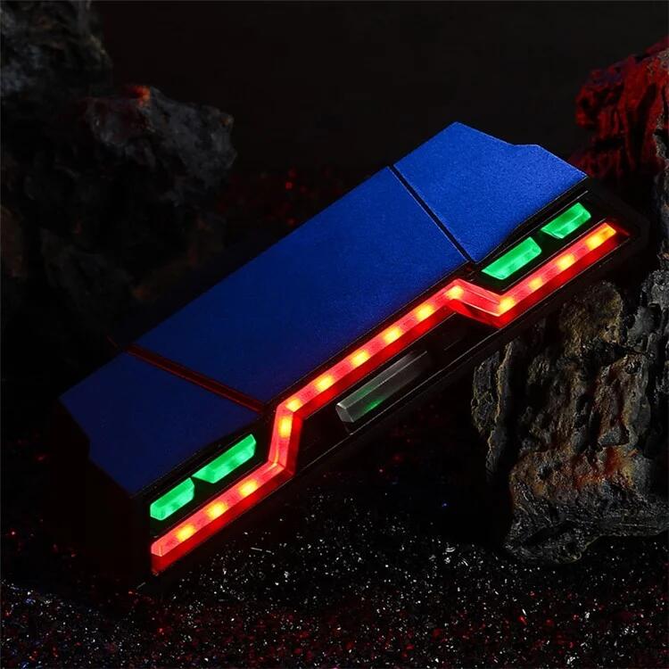 Lumină bicicletă oraș wireless, led, Negru