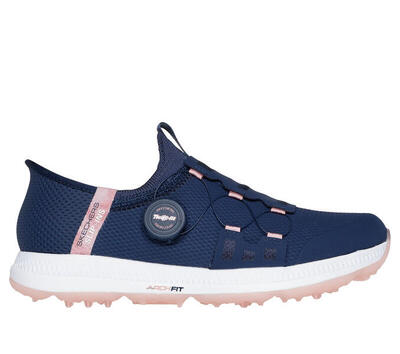 Skechers go golf elite 5-slip in navy-roze