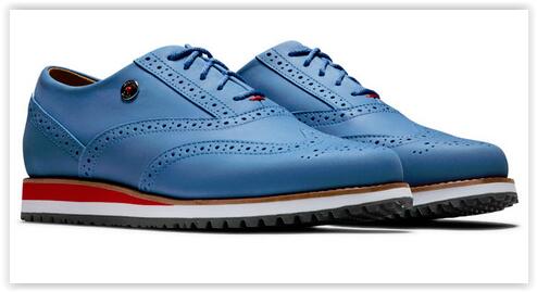 Footjoy Sport Retro Blauw Dames 3/3