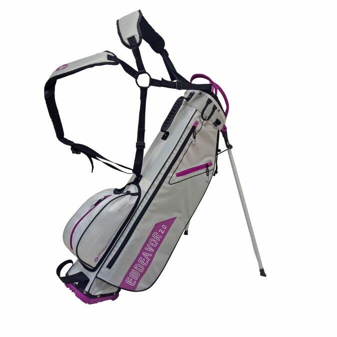 Fastfold Endeavor 2.0 Standbag Grijs Paars 1/3