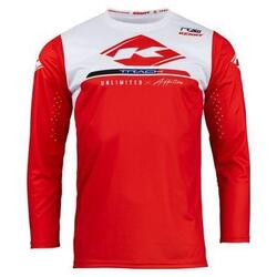 Maillot Kenny Track Raw Rouge