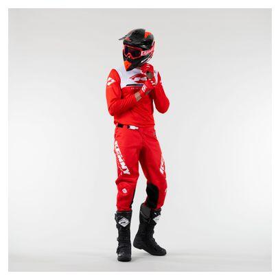 Maillot Kenny Track Raw Rouge 4/4