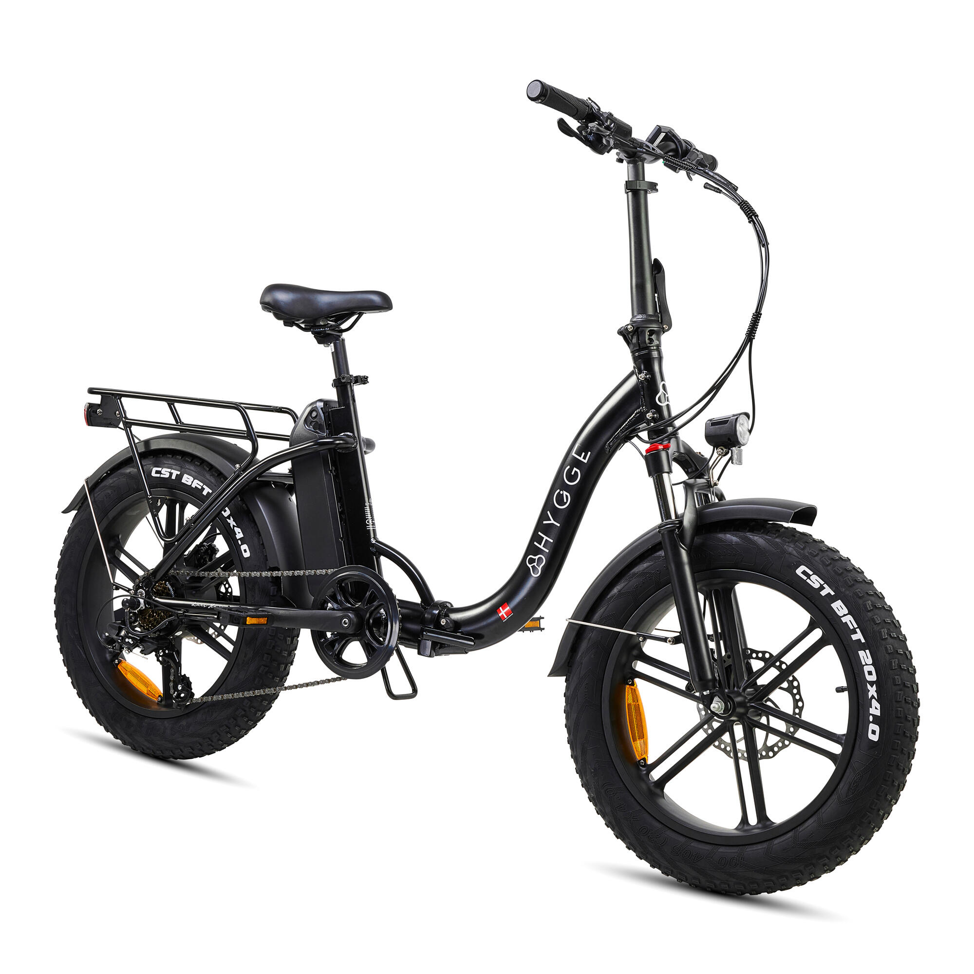 Vester Step 2025 - Opvouwbare Fat Tire E-Bike 48V 14Ah - Onyx Zwart 3/8