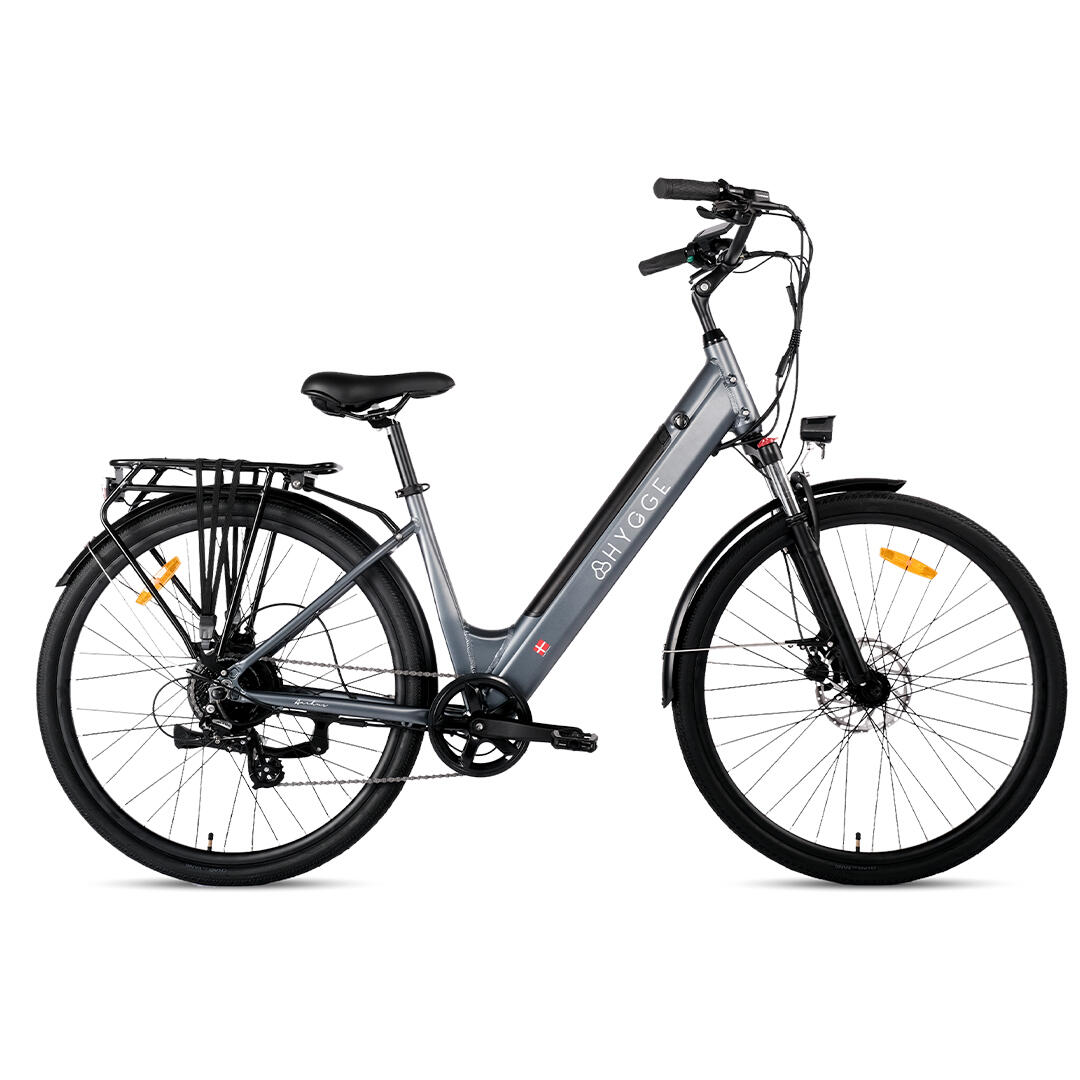 Aarhus Step 2025 - Urban E-Bike met 48V 14Ah Accu - Grafietgrijs 1/7