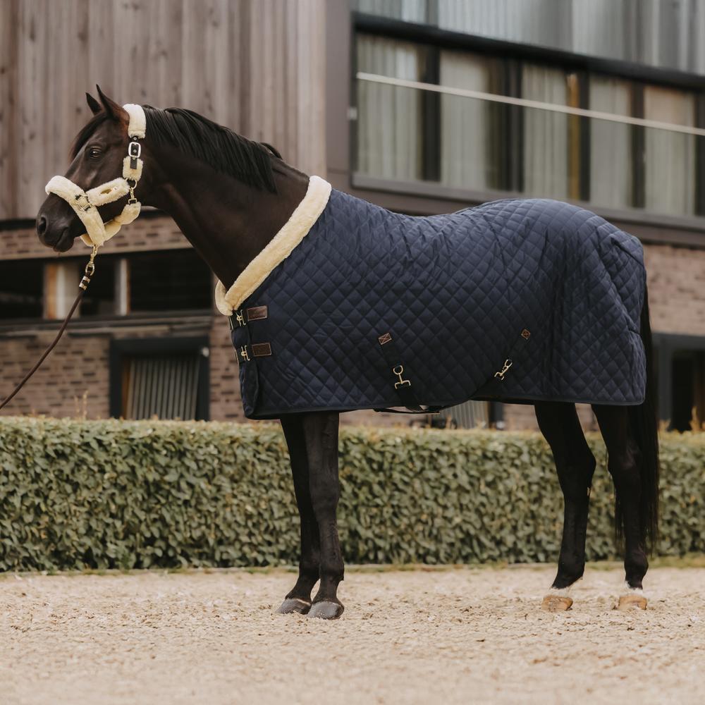 Showdecke - 600D - 155 cm / 6'9 - Veganes Kaninchenfell - Navy 4/7