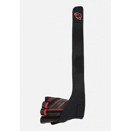 Dallas Wrist Wraps Gloves 2.0 - Schwarz/Rot 3/3