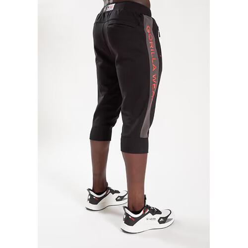 Thompson 3/4 Sweatpants - Zwart 3/6