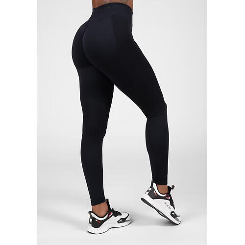 Whitney Sin costura Mallas - Negro 3/6