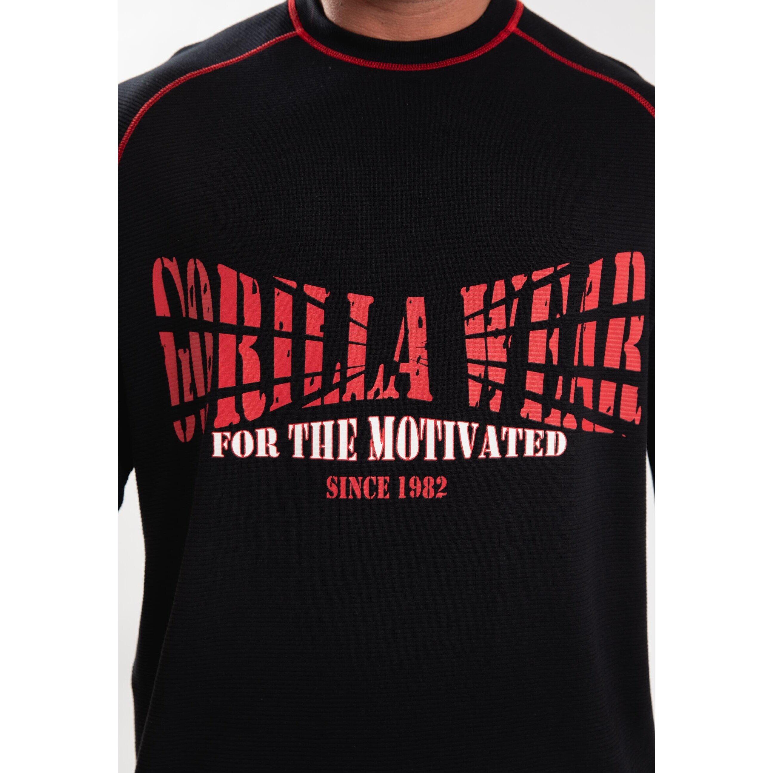 Finley Übergroßes T-Shirt - Schwarz/Rot 3/6