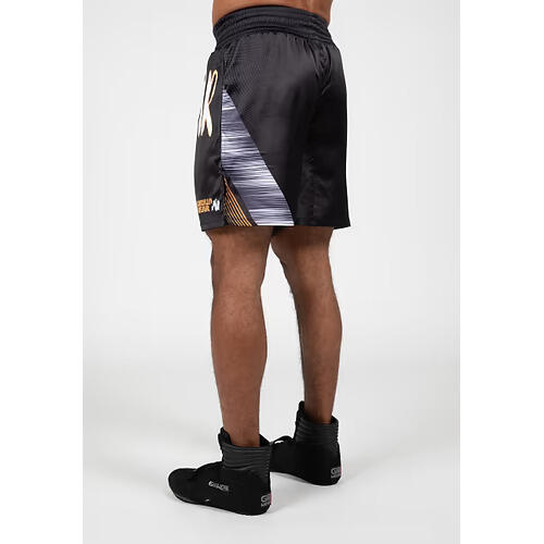 Clayton Boxing Shorts - Zwart/Goud 3/6