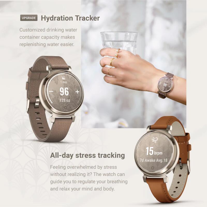 Garmin Lily 2 Silicone Band Lilac