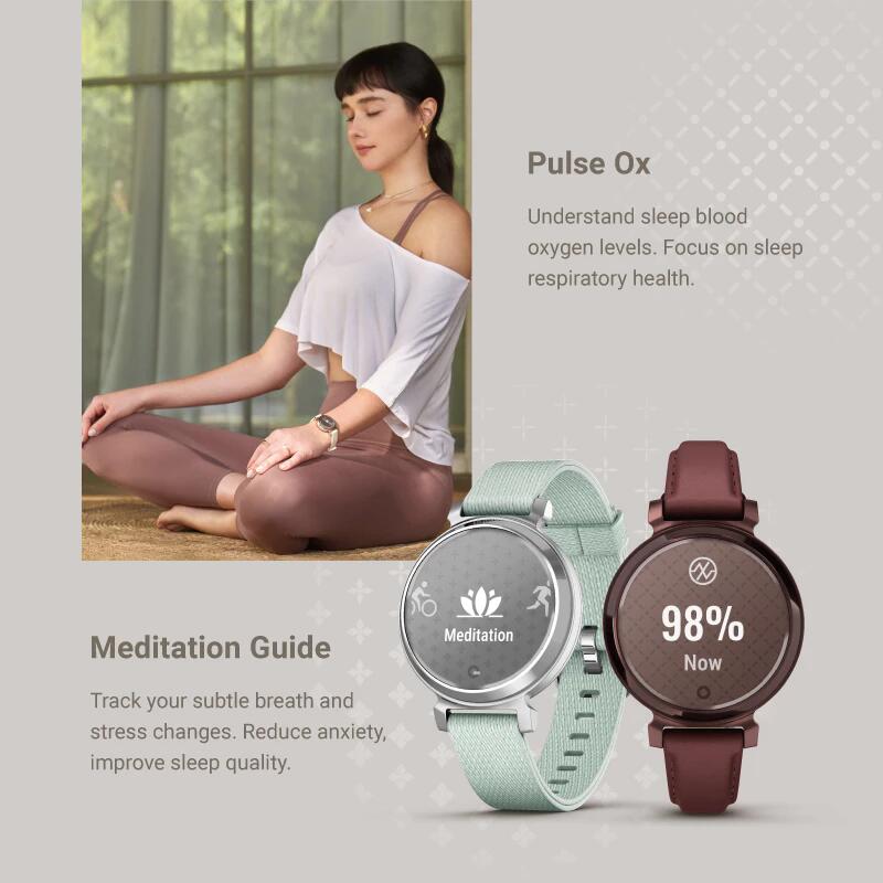 Garmin Lily 2 Silicone Band Lilac