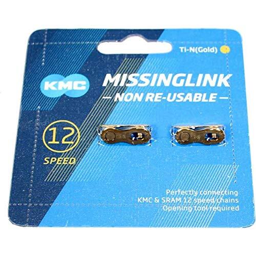 KMC Kettenglied 12-fach Ti-N Gold – Einmalige Verwendung 3/7