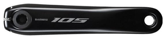 Pedaleira Shimano 105 FC-R7100 50/34T 12S Preto 2/3