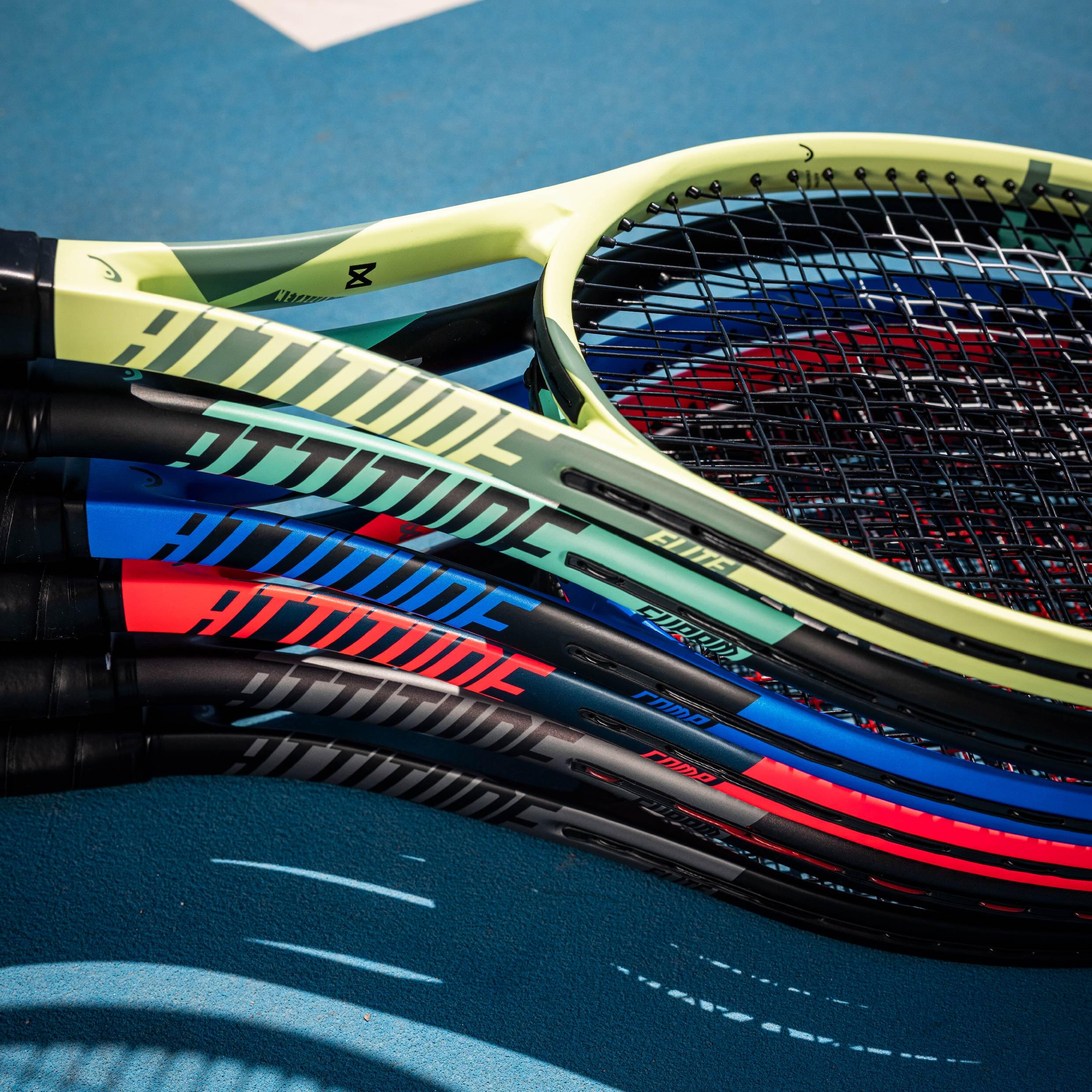 Tennis Racket MX Attitude Comp (Blue) (Strung)