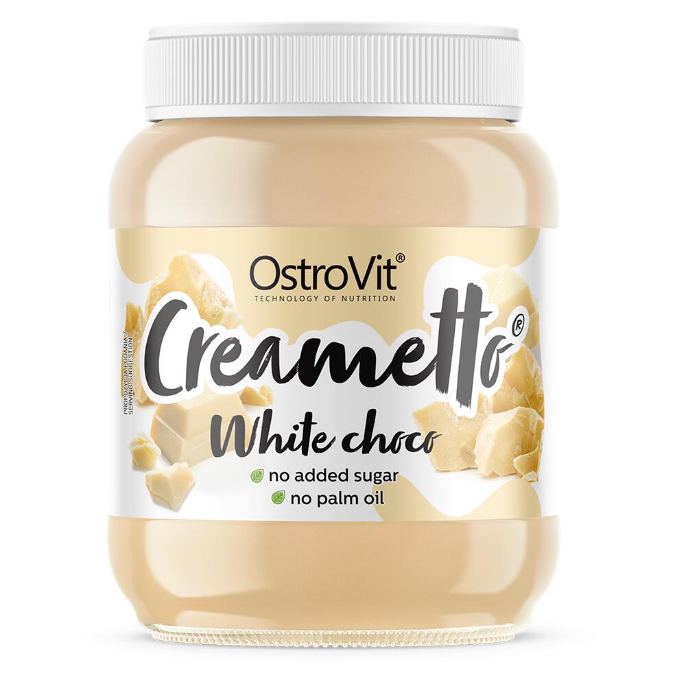 OSTROVIT OstroVit Creametto (350g) White Chocolate - Functionele voeding - Eiwitpasta's