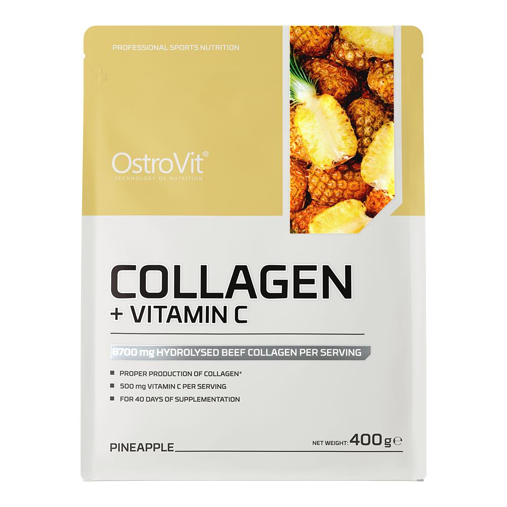 OstroVit Collagen + Vitamin C (400g) Pineapple - Proteins - Collagen 2/3