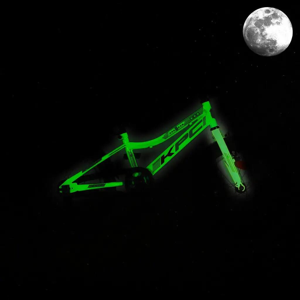Gyermek kerékpár, szirénás világítós 16 - Explorer FluoBike 2/7