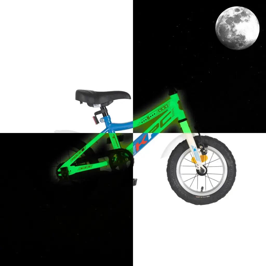 Gyerek kerékpár, világítós szirénás 12 - Explorer FluoBike 3/7