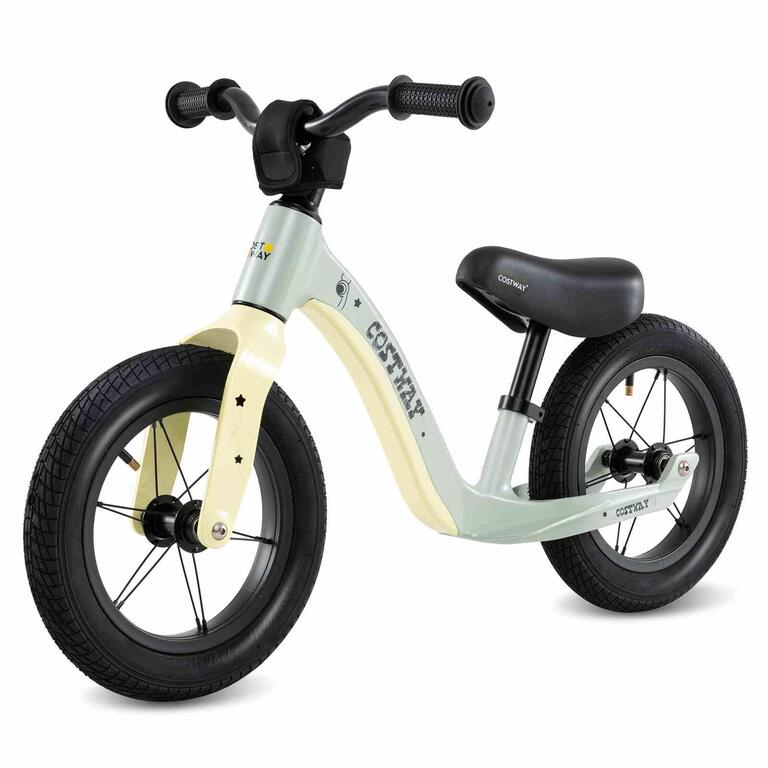 Baby balance bike with rotatable handlebar