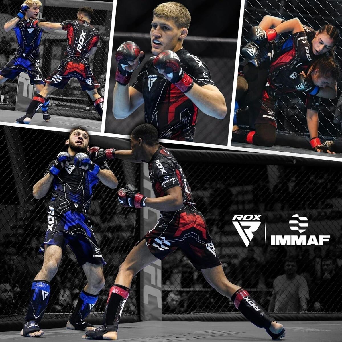 Luvas de MMA para atirador IMMAF - Tamanho: XL 7/7
