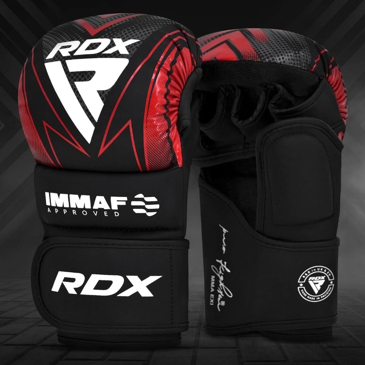 Luvas de MMA para atirador IMMAF - Tamanho: XL 6/7