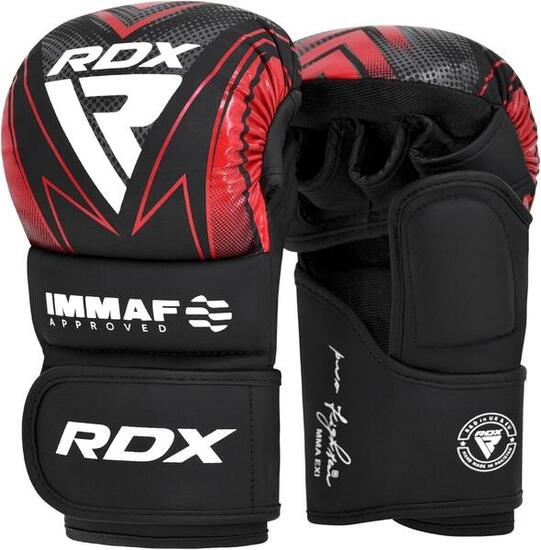 Gants de MMA RDX Shooter IMMAF – Rouge – M