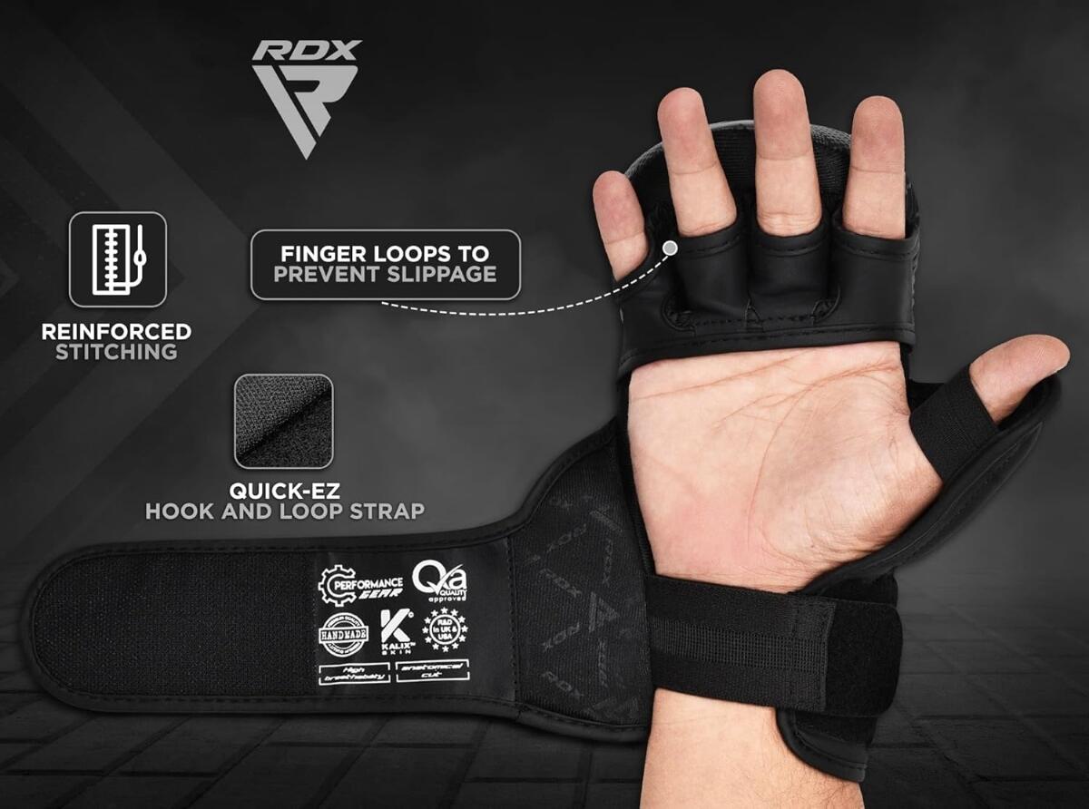 Luvas de MMA para atirador IMMAF - Tamanho: L 4/7