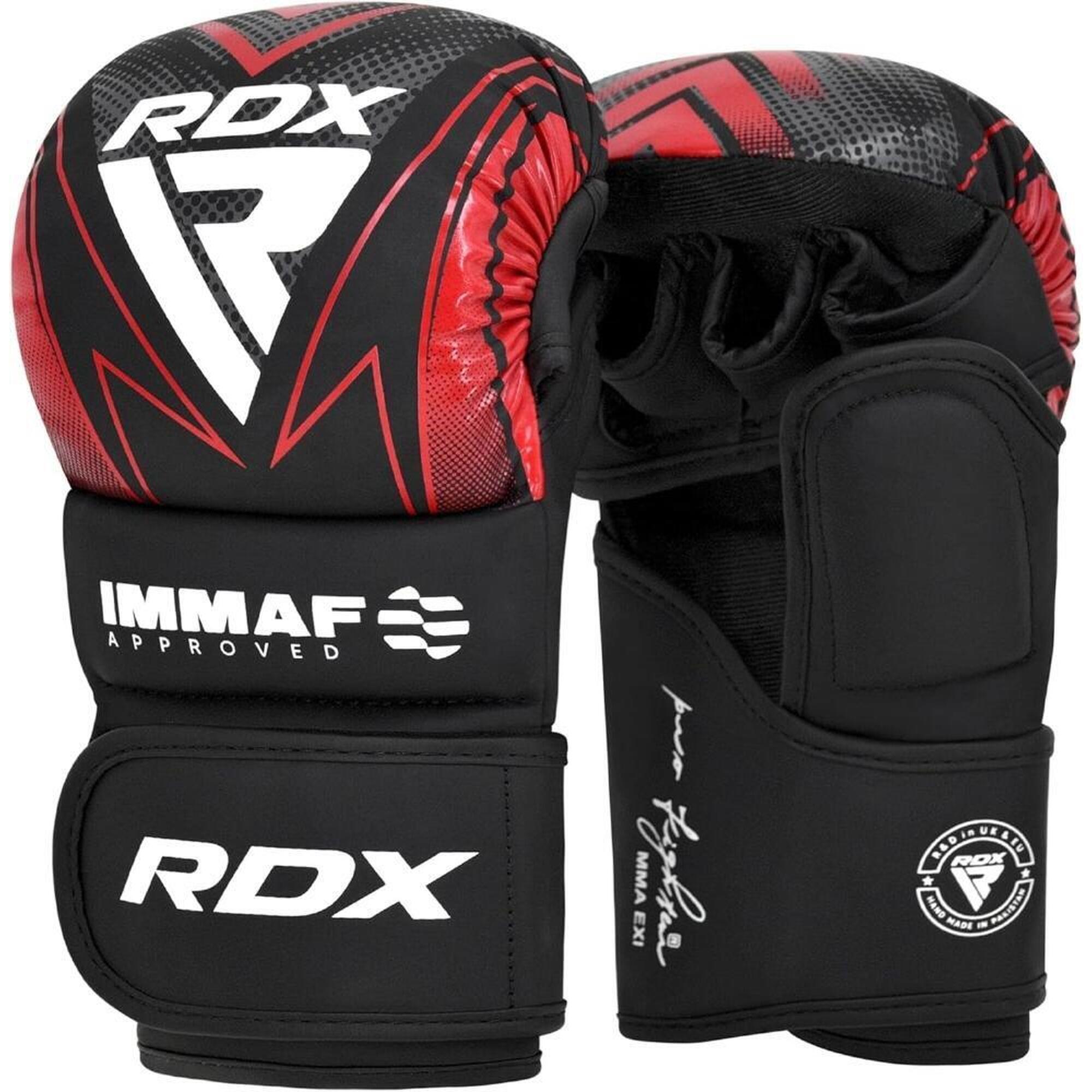 Rdx Sports - Gants De Mma Rdx Shooter Immaf – Rouge – L - Gants De Boxe - Rouge - 42 M/l - Decathlon