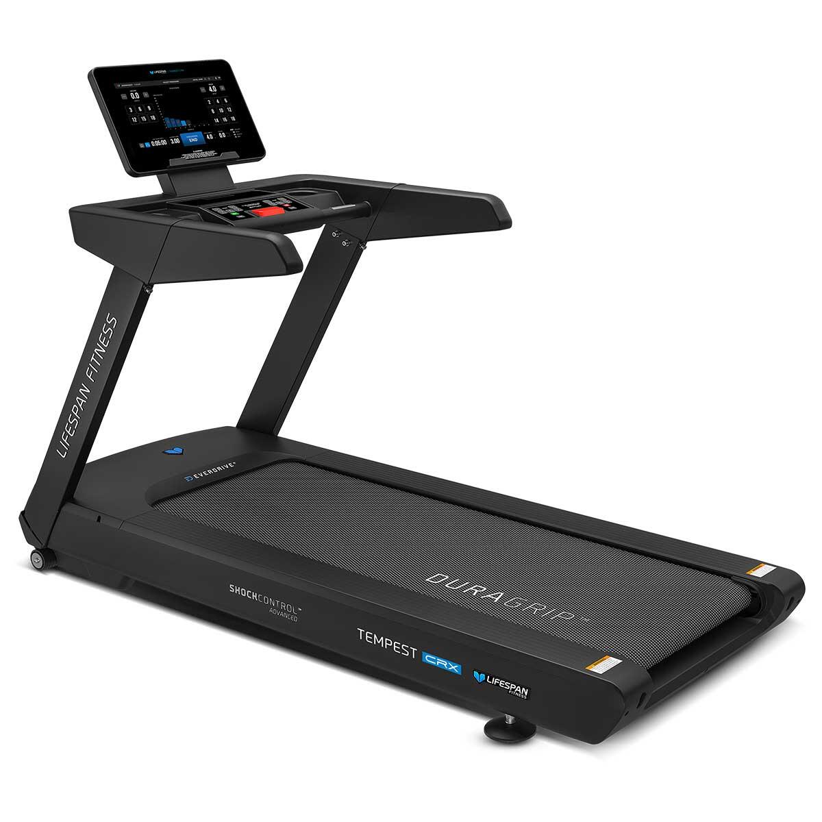 Lifespan Fitness Tempest CRX Smart Treadmill with 15.6" TFT Touch Display