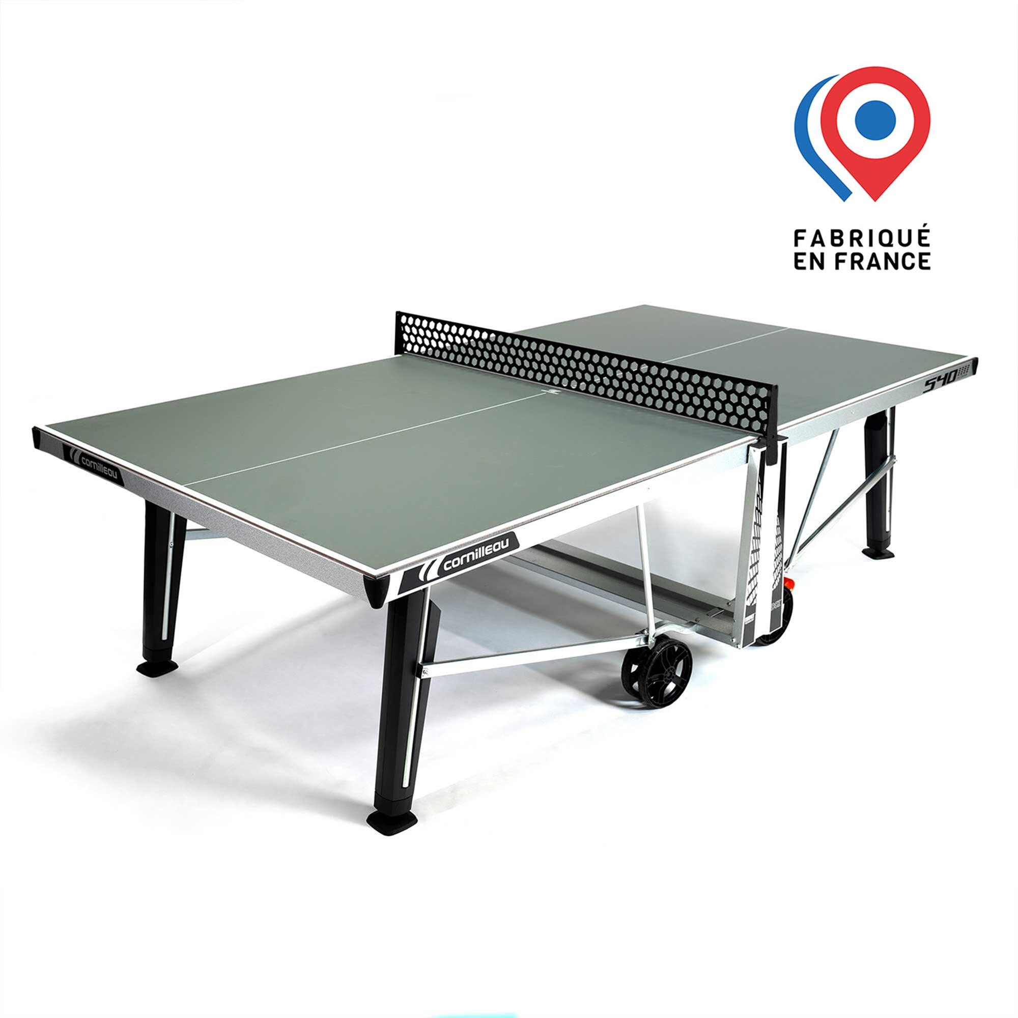 Cornilleau - Table De Ping-pong D'Extérieur Pro 540 Outdoor - Table De Tennis De Table - Gris - Taille Unique - Decathlon