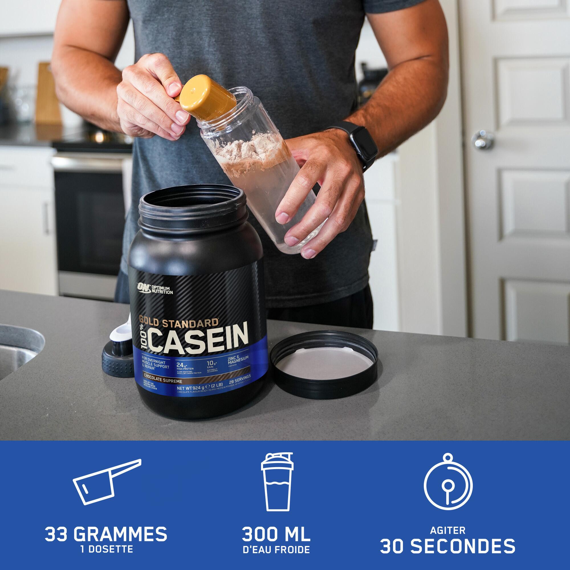 Gold Standard 100% Caseïne 1.82kg Optimum Nutrition 2/6