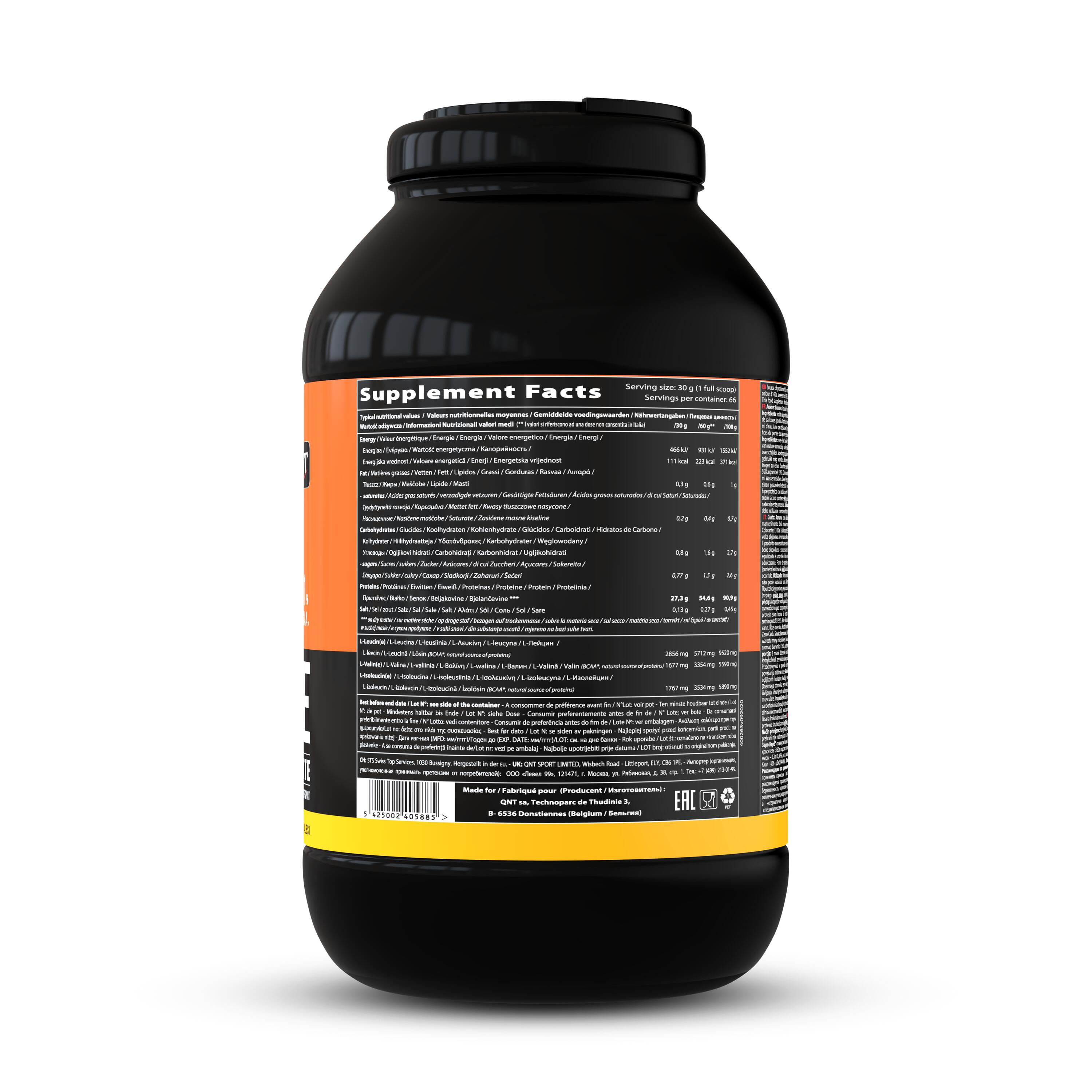 Metapure Zero Carb Whey Isolate 2kg QNT 4/5