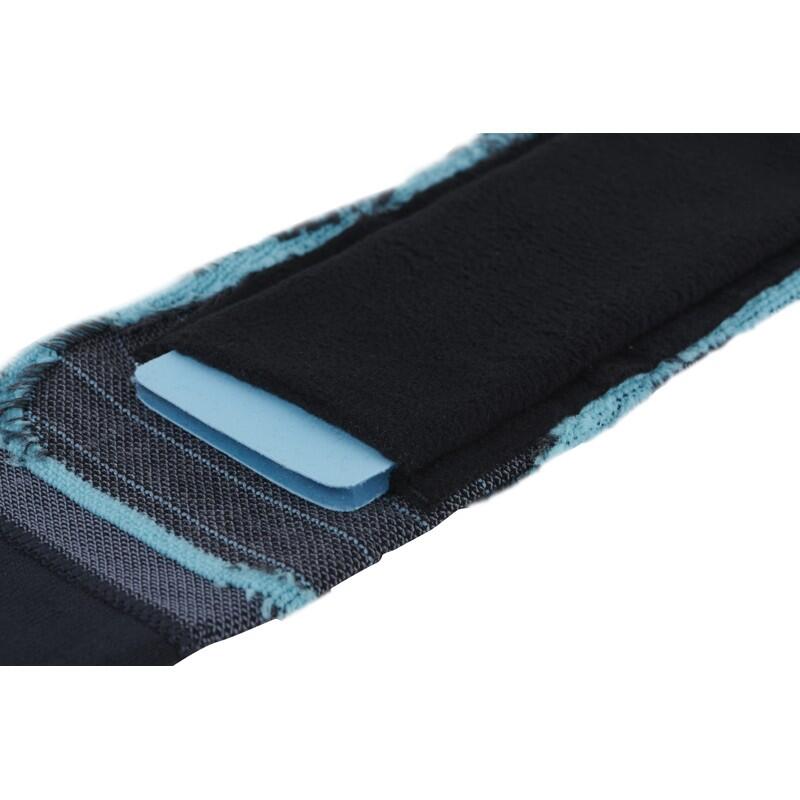 GelProtech Ski Wool-Chaussettes de ski en laine mérinos avec protection du tibia