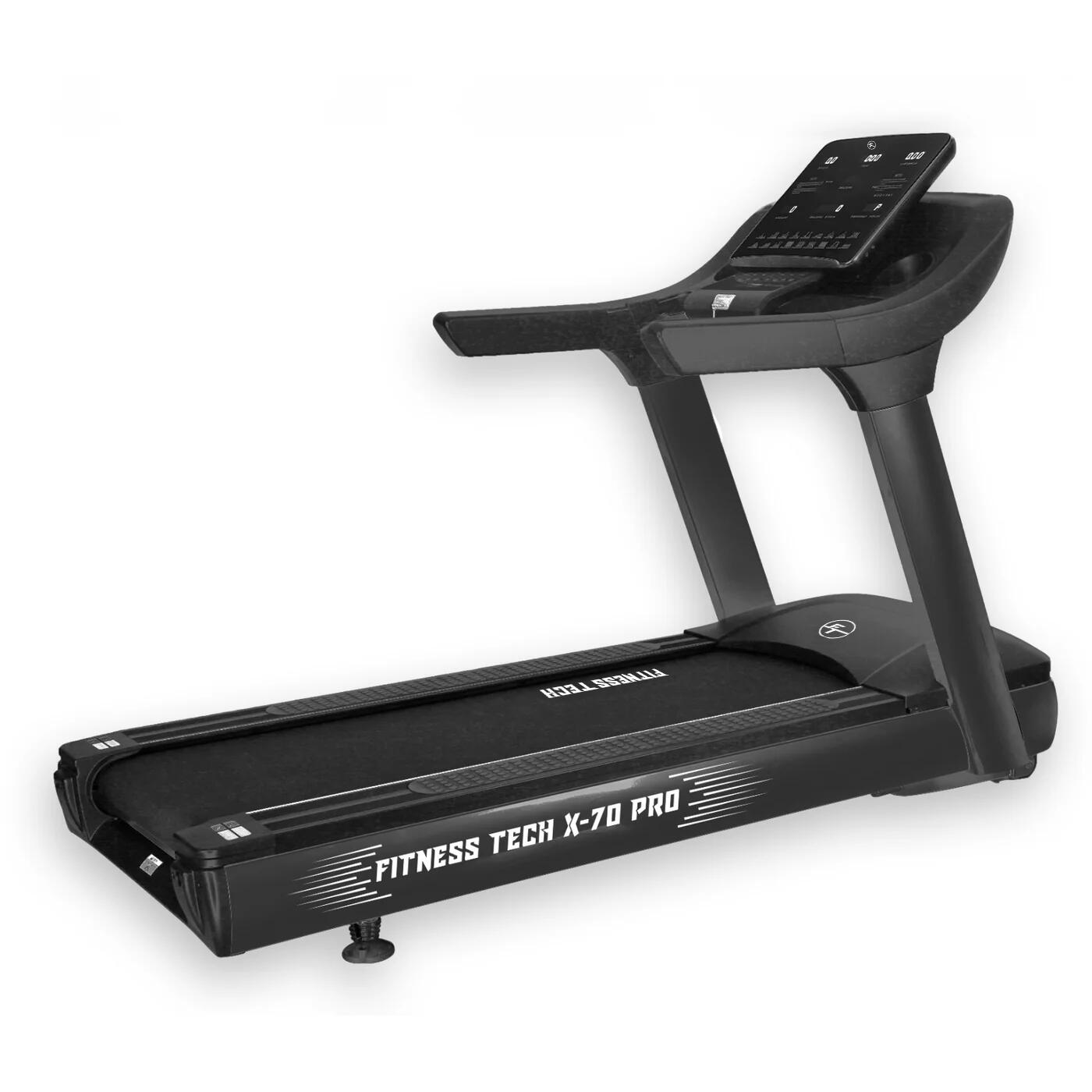 Passadeira profissional x-70 fitness tech| robusto, atinge 25 km/h 58x166 cm
