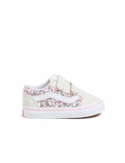 Zapatillas para Niña Vans Old skool skaticorn Blanco