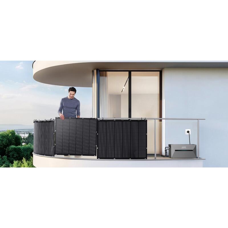 Anker Solix 4xFS20, panouri solare flexibile 4x225 W pentru E1600 AC/PRO