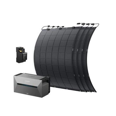 Kit Balkon-Photovoltaik Anker Solarbank 2 E1600 Pro+4xFS20+A17X7311 (0% MwSt)